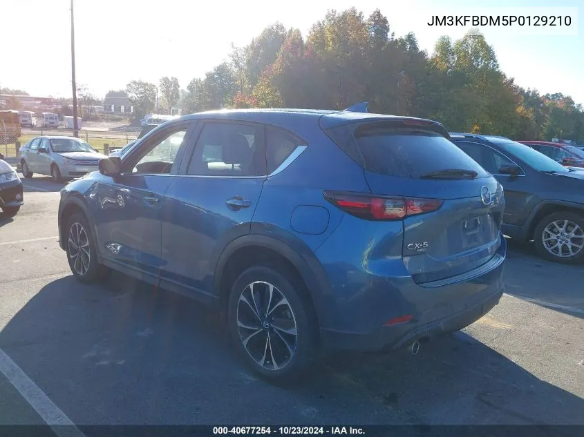 2023 Mazda Cx-5 2.5 S Premium VIN: JM3KFBDM5P0129210 Lot: 40677254