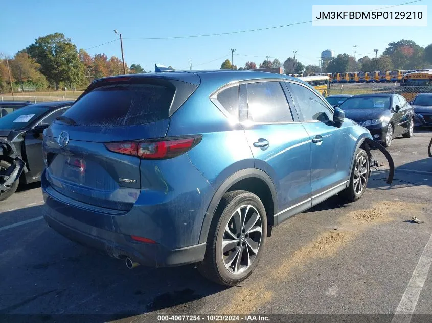 2023 Mazda Cx-5 2.5 S Premium VIN: JM3KFBDM5P0129210 Lot: 40677254