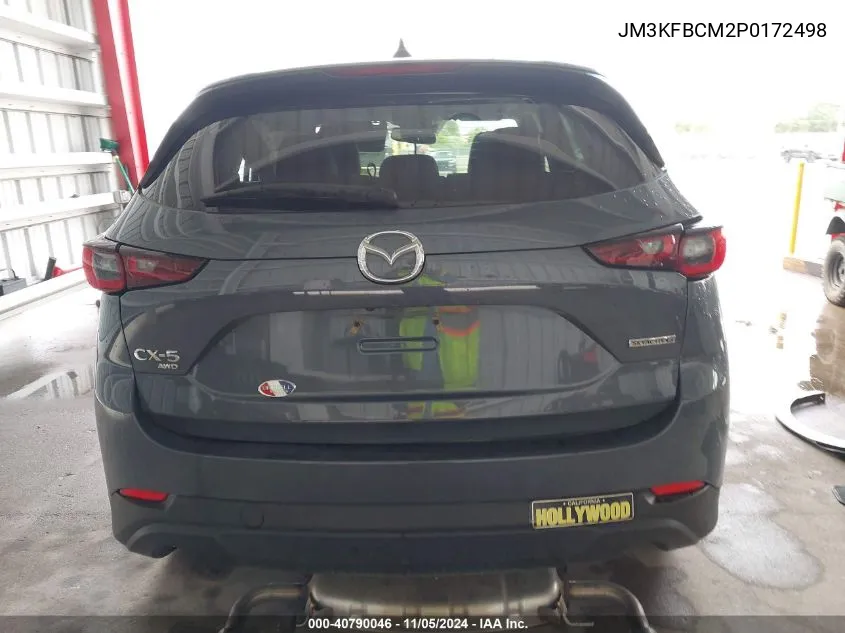 2023 Mazda Cx-5 2.5 S Carbon Edition VIN: JM3KFBCM2P0172498 Lot: 40790046