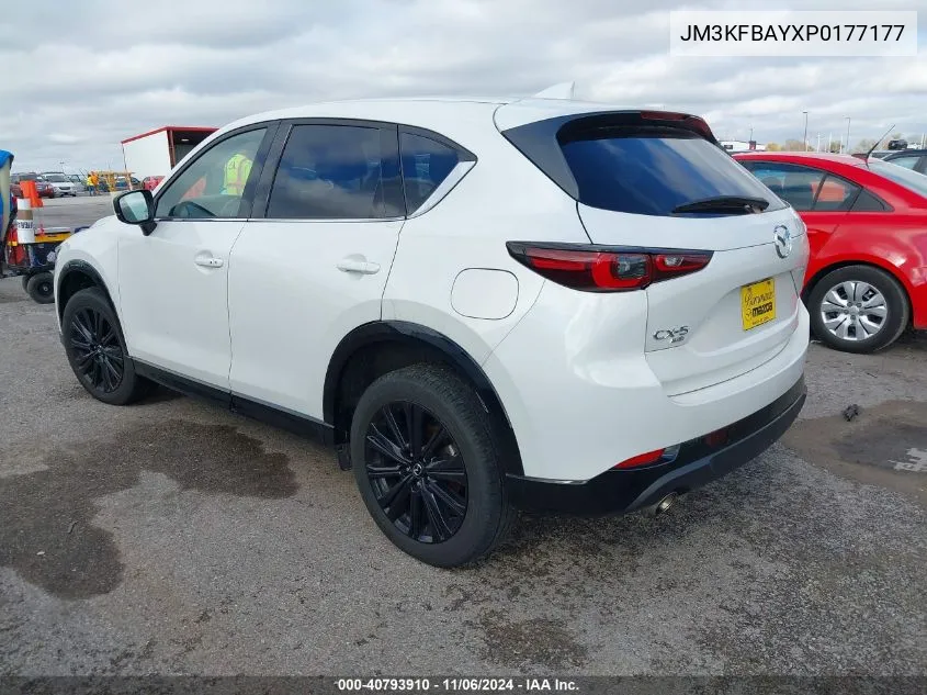 2023 Mazda Cx-5 2.5 Turbo VIN: JM3KFBAYXP0177177 Lot: 40793910