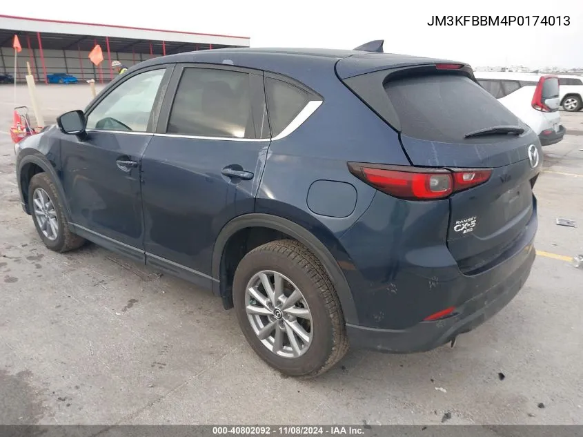 2023 Mazda Cx-5 2.5 S Select VIN: JM3KFBBM4P0174013 Lot: 40802092