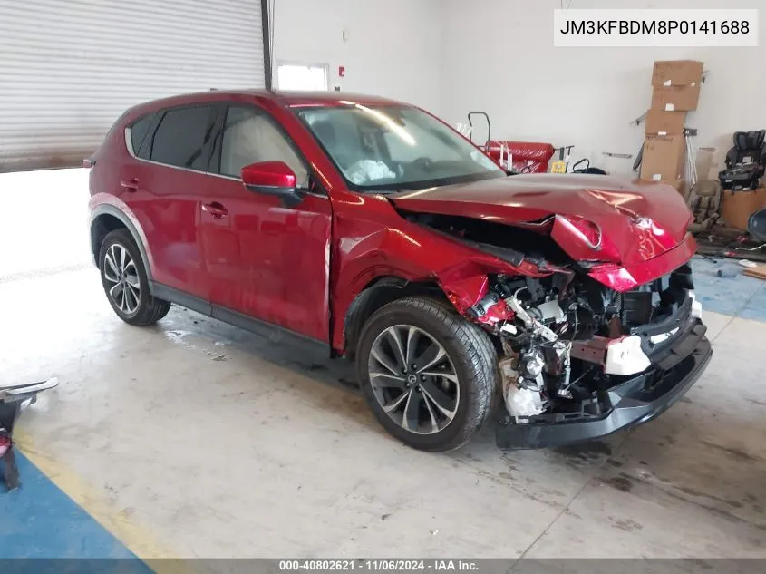 2023 Mazda Cx-5 2.5 S Premium VIN: JM3KFBDM8P0141688 Lot: 40802621