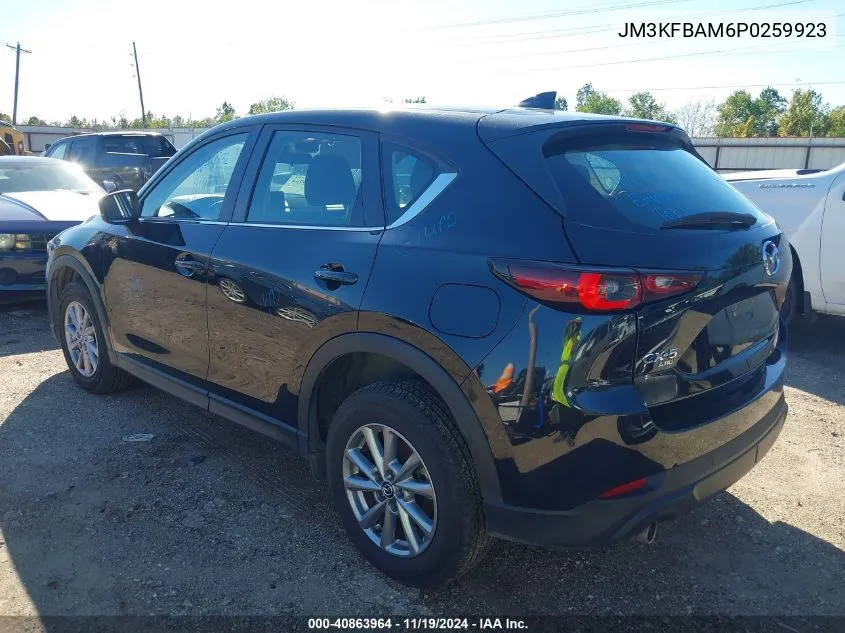 2023 Mazda Cx-5 2.5 S VIN: JM3KFBAM6P0259923 Lot: 40863964