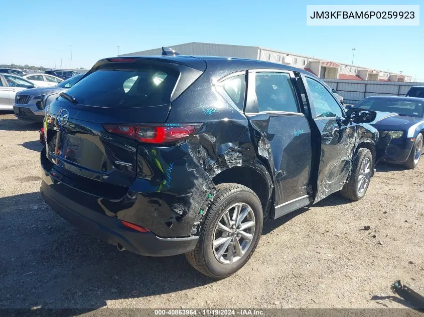 2023 Mazda Cx-5 2.5 S VIN: JM3KFBAM6P0259923 Lot: 40863964