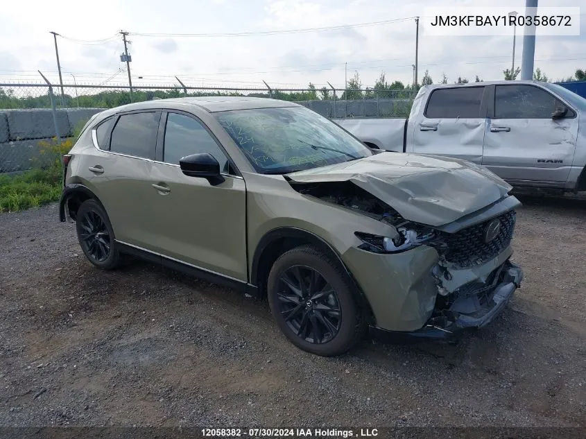 2024 Mazda Cx-5 VIN: JM3KFBAY1R0358672 Lot: 12058382