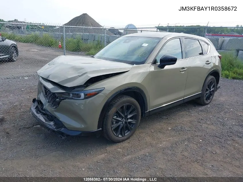 2024 Mazda Cx-5 VIN: JM3KFBAY1R0358672 Lot: 12058382