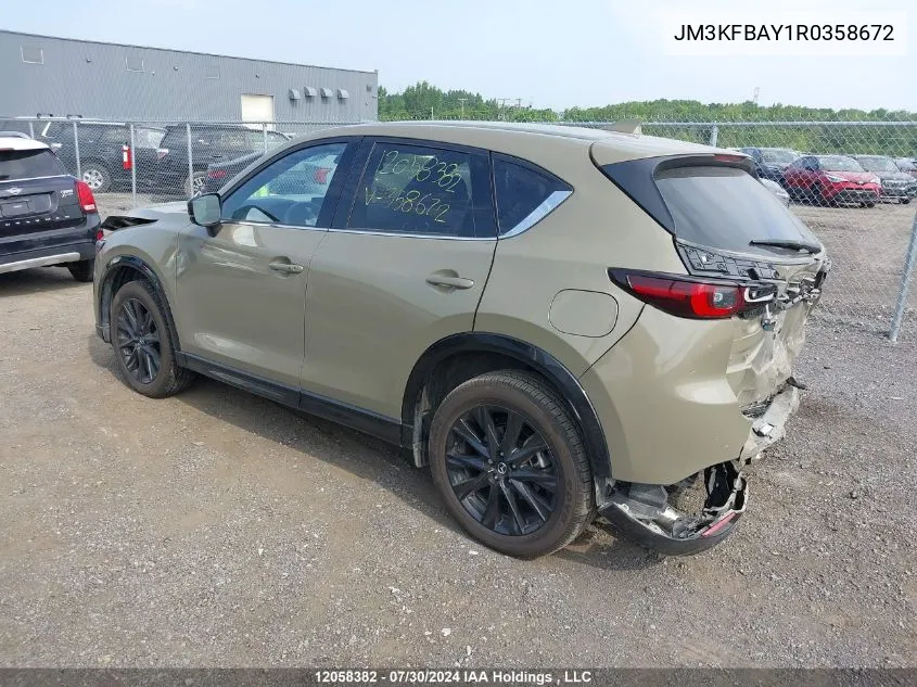 2024 Mazda Cx-5 VIN: JM3KFBAY1R0358672 Lot: 12058382