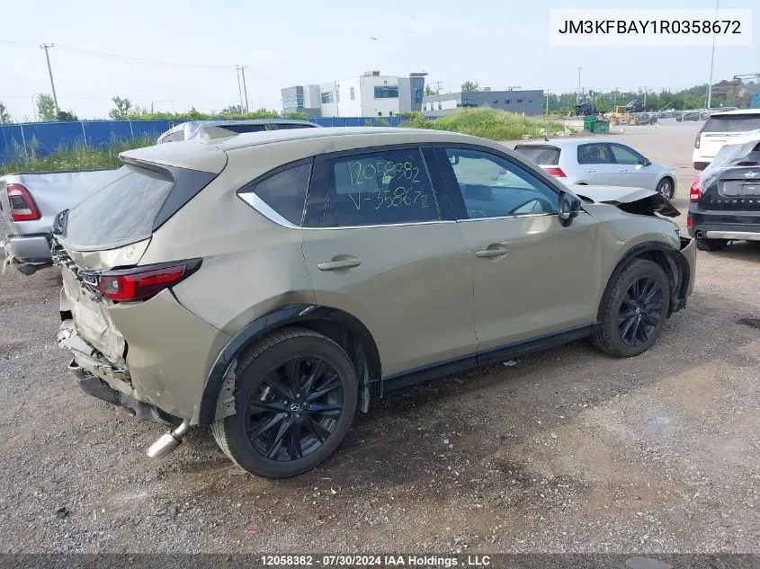 2024 Mazda Cx-5 VIN: JM3KFBAY1R0358672 Lot: 12058382