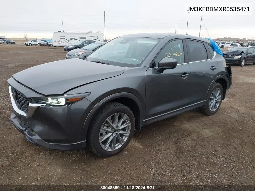 2024 Mazda Cx-5 Premium VIN: JM3KFBDMXR0535471 Lot: 30048869