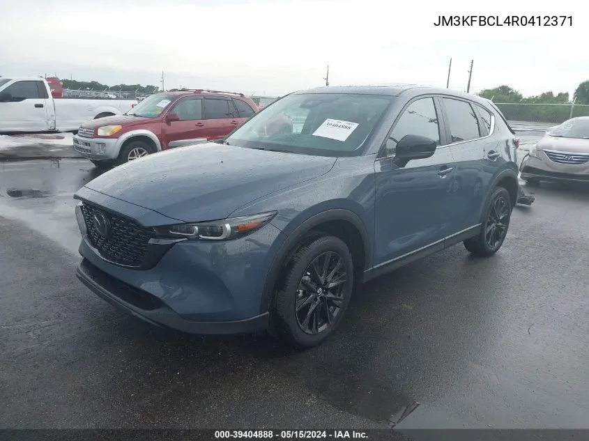 2024 Mazda Cx-5 2.5 S Carbon Edition VIN: JM3KFBCL4R0412371 Lot: 39404888