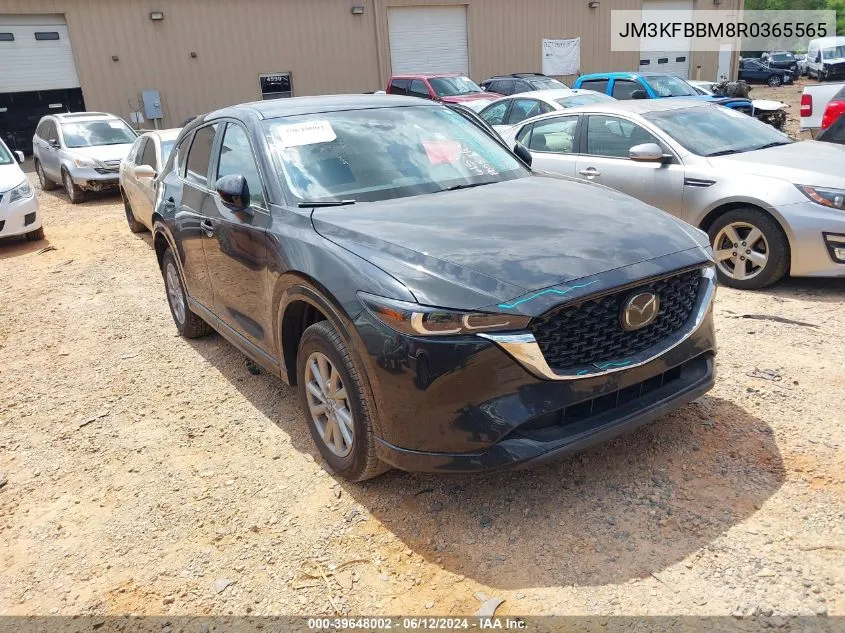 2024 Mazda Cx-5 2.5 S Select VIN: JM3KFBBM8R0365565 Lot: 39648002