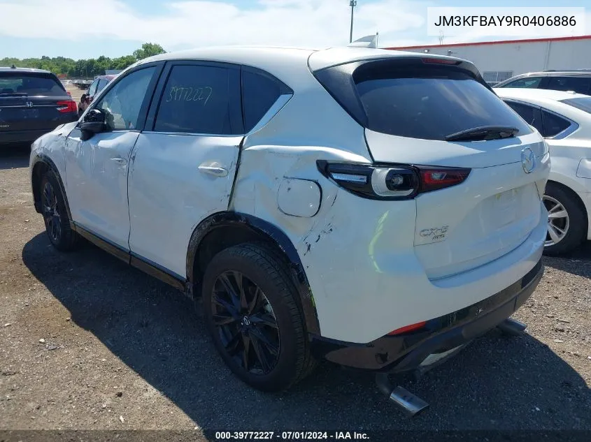 2024 Mazda Cx-5 2.5 Carbon Turbo VIN: JM3KFBAY9R0406886 Lot: 39772227