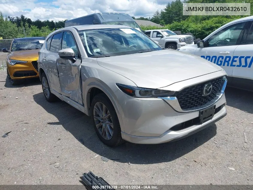 2024 Mazda Cx-5 2.5 S Premium VIN: JM3KFBDLXR0432610 Lot: 39776339