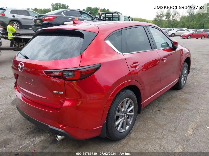 2024 Mazda Cx-5 2.5 S Preferred VIN: JM3KFBCL5R0493753 Lot: 39789739