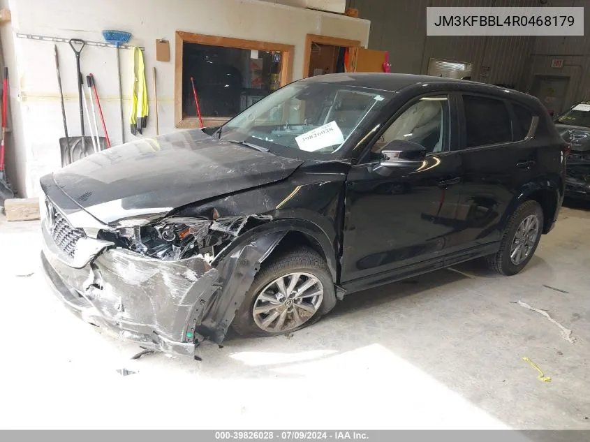 2024 Mazda Cx-5 2.5 S Select VIN: JM3KFBBL4R0468179 Lot: 39826028