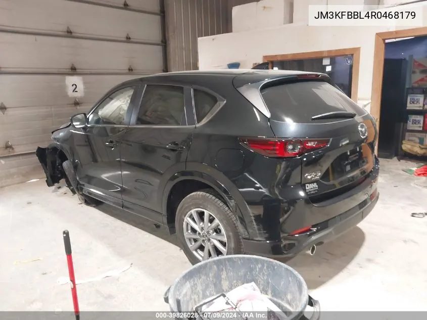 2024 Mazda Cx-5 2.5 S Select VIN: JM3KFBBL4R0468179 Lot: 39826028