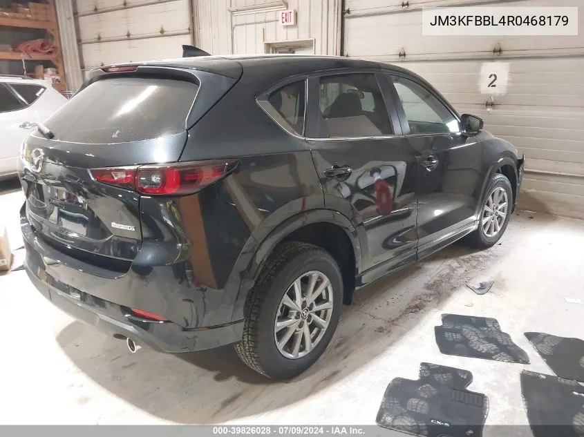 2024 Mazda Cx-5 2.5 S Select VIN: JM3KFBBL4R0468179 Lot: 39826028