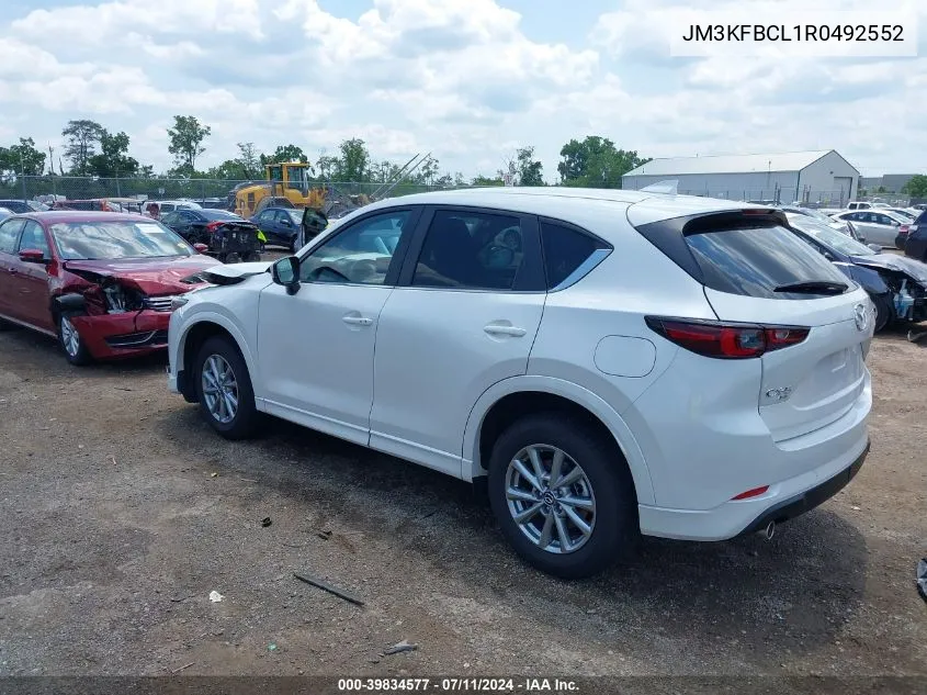 2024 Mazda Cx-5 2.5 S Preferred VIN: JM3KFBCL1R0492552 Lot: 39834577