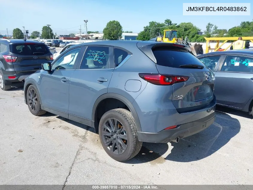 2024 Mazda Cx-5 2.5 S Carbon Edition VIN: JM3KFBCL4R0483862 Lot: 39857010