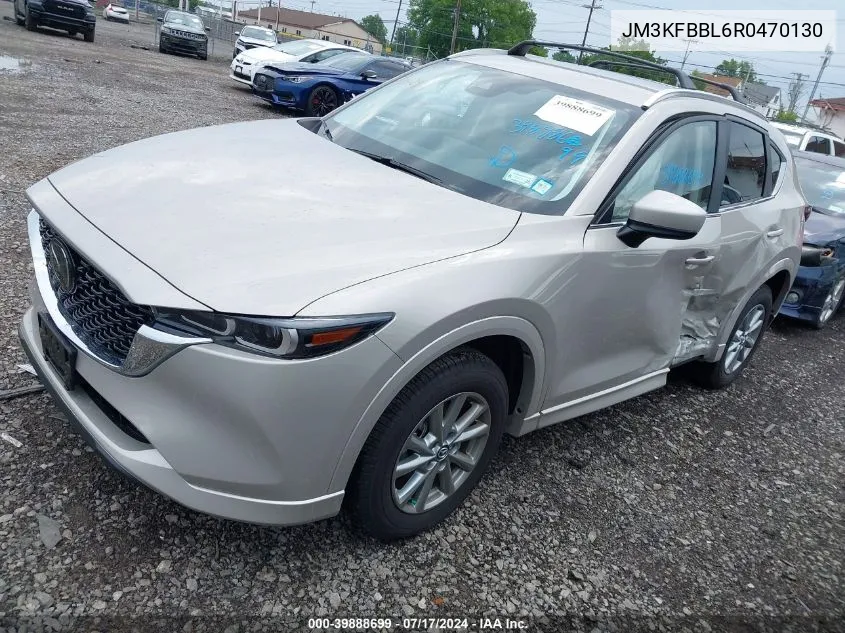 2024 Mazda Cx-5 2.5 S Select VIN: JM3KFBBL6R0470130 Lot: 39888699