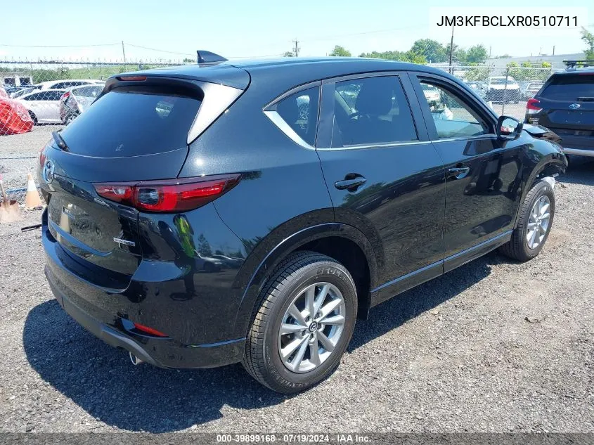 2024 Mazda Cx-5 2.5 S Preferred VIN: JM3KFBCLXR0510711 Lot: 39899168