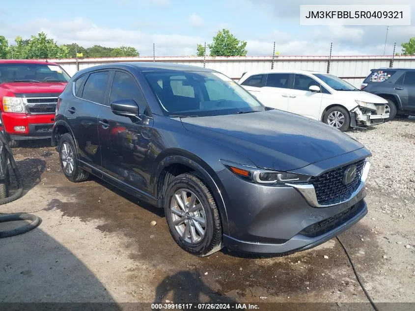 2024 Mazda Cx-5 2.5 S Select VIN: JM3KFBBL5R0409321 Lot: 39916117