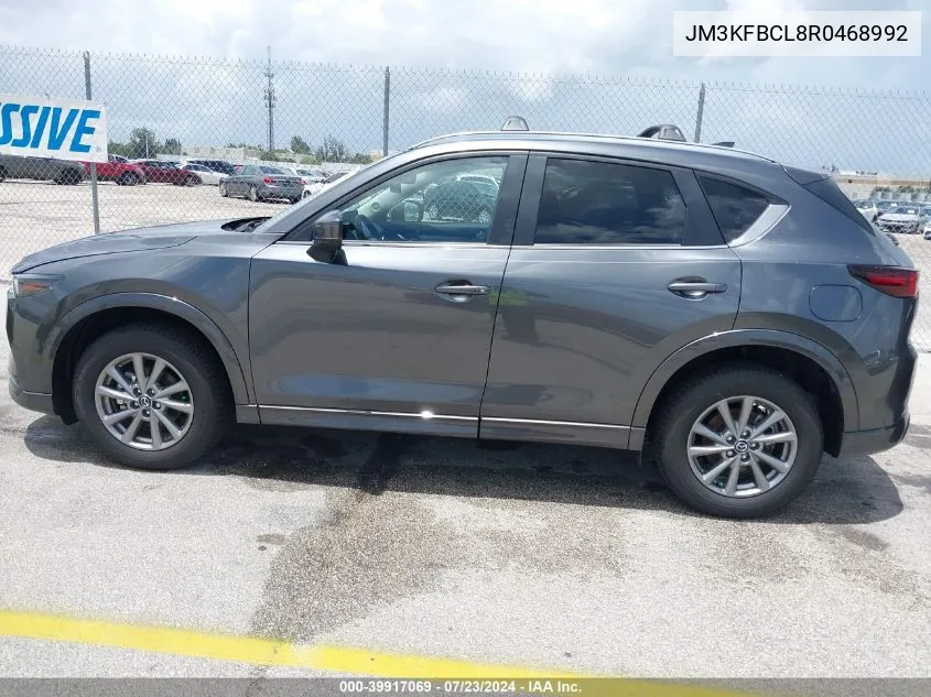 2024 Mazda Cx-5 2.5 S Preferred VIN: JM3KFBCL8R0468992 Lot: 39917069