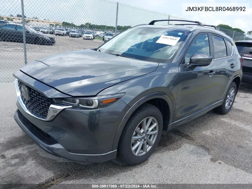 2024 Mazda Cx-5 2.5 S Preferred VIN: JM3KFBCL8R0468992 Lot: 39917069