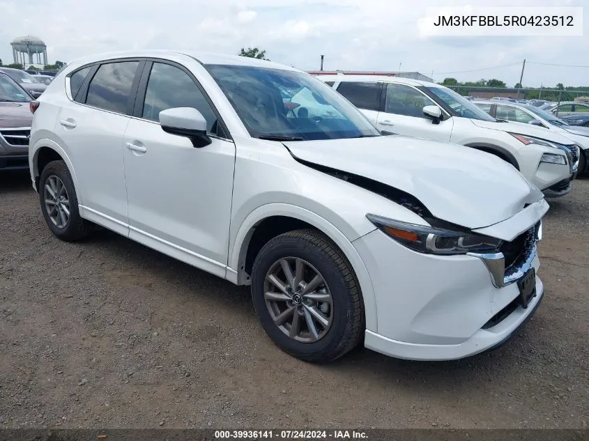 2024 Mazda Cx-5 2.5 S Select VIN: JM3KFBBL5R0423512 Lot: 39936141