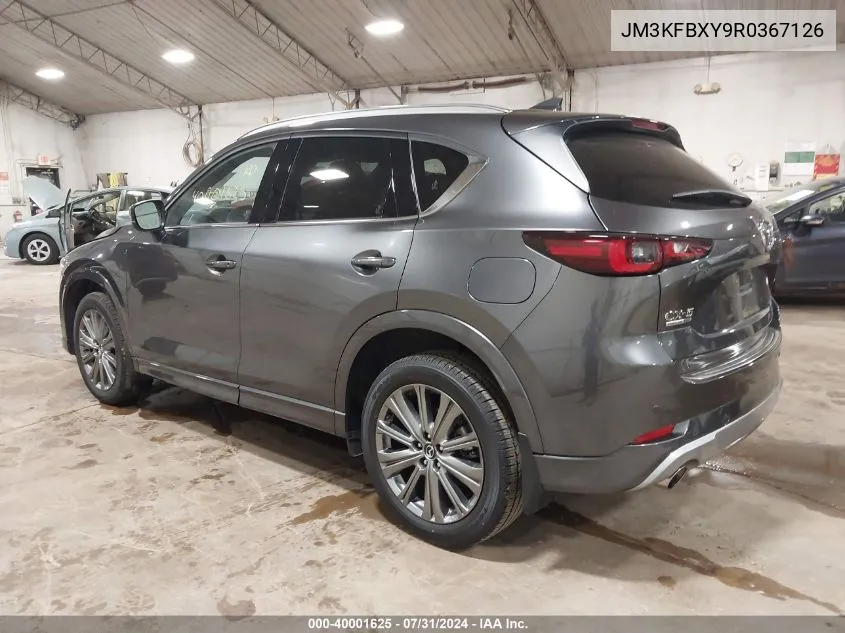 2024 Mazda Cx-5 2.5 Turbo Signature VIN: JM3KFBXY9R0367126 Lot: 40001625