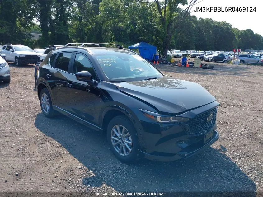 2024 Mazda Cx-5 2.5 S Select VIN: JM3KFBBL6R0469124 Lot: 40008102