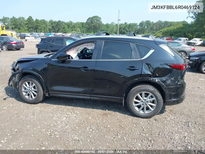 2024 Mazda Cx-5 2.5 S Select VIN: JM3KFBBL6R0469124 Lot: 40008102