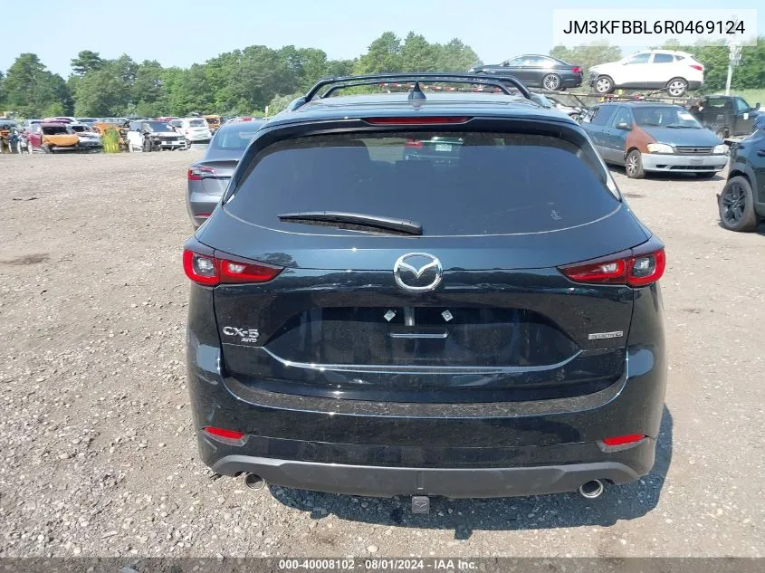 2024 Mazda Cx-5 2.5 S Select VIN: JM3KFBBL6R0469124 Lot: 40008102