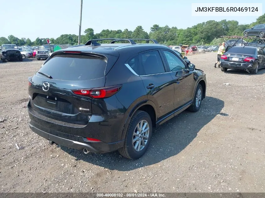 2024 Mazda Cx-5 2.5 S Select VIN: JM3KFBBL6R0469124 Lot: 40008102