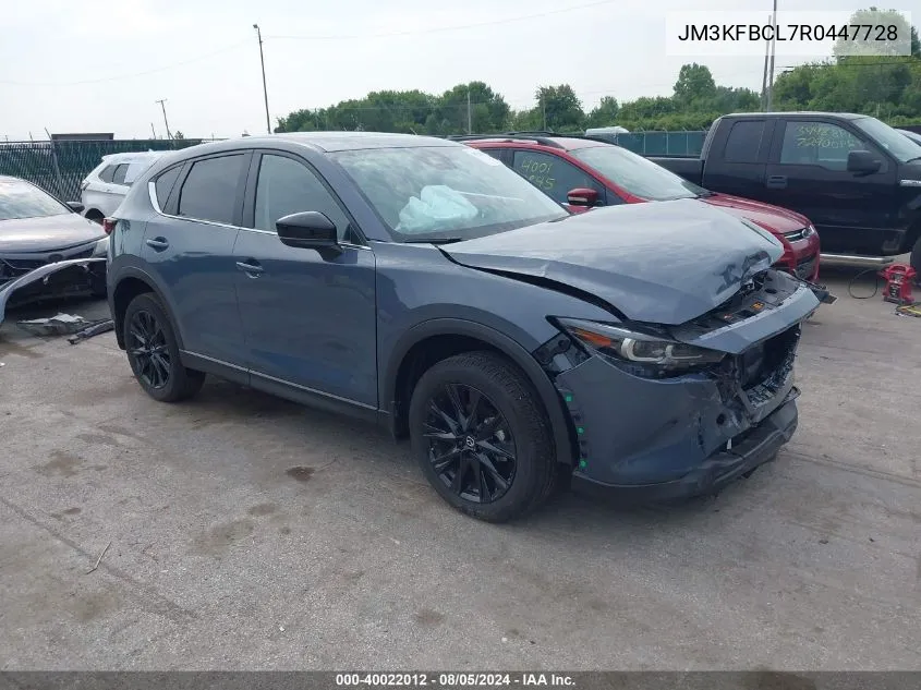 2024 Mazda Cx-5 2.5 S Carbon Edition VIN: JM3KFBCL7R0447728 Lot: 40022012