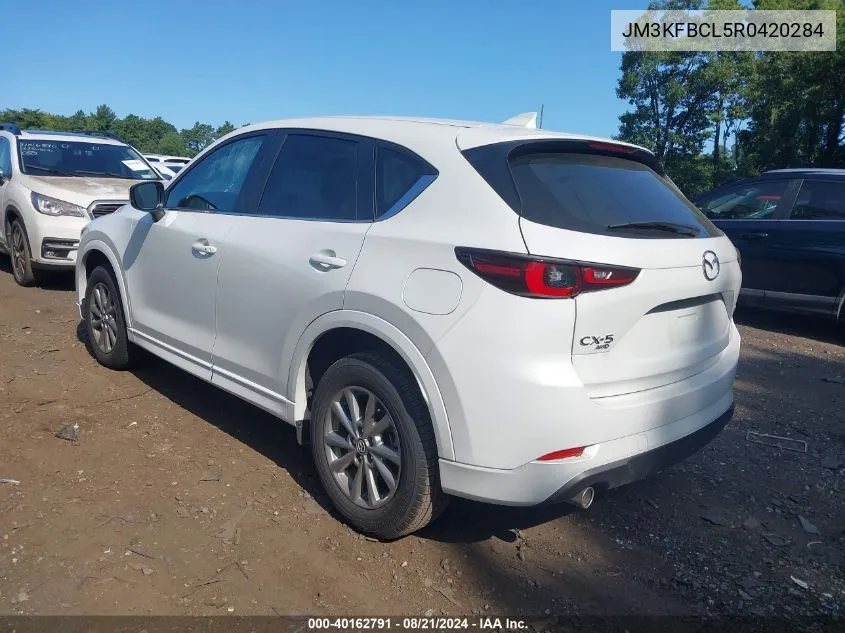 2024 Mazda Cx-5 Preferred VIN: JM3KFBCL5R0420284 Lot: 40162791