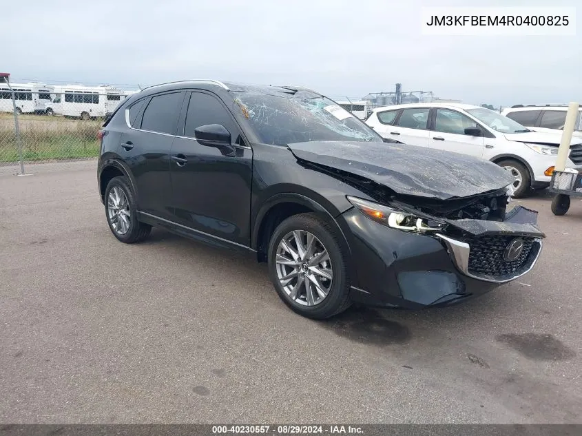 2024 Mazda Cx-5 2.5 S Premium Plus VIN: JM3KFBEM4R0400825 Lot: 40230557