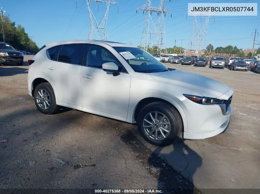 2024 Mazda Cx-5 Preferred VIN: JM3KFBCLXR0507744 Lot: 40275368