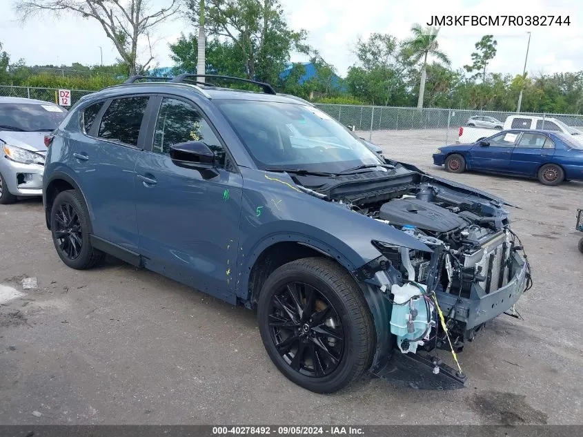 2024 Mazda Cx-5 2.5 S Carbon Edition VIN: JM3KFBCM7R0382744 Lot: 40278492