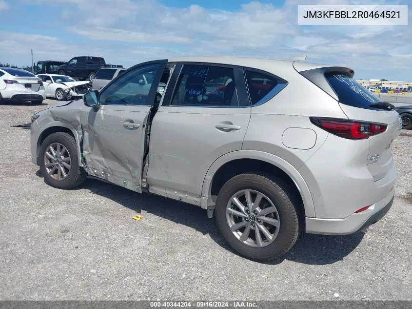 2024 Mazda Cx-5 Select VIN: JM3KFBBL2R0464521 Lot: 40344204