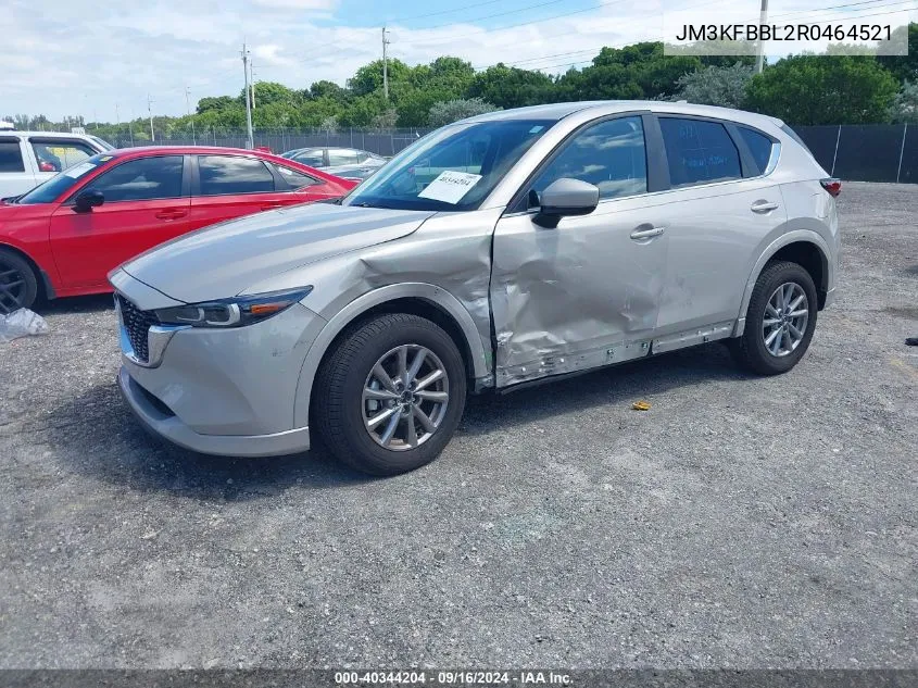 2024 Mazda Cx-5 Select VIN: JM3KFBBL2R0464521 Lot: 40344204