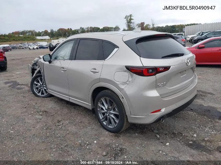 2024 Mazda Cx-5 Premium VIN: JM3KFBDL5R0490947 Lot: 40371664