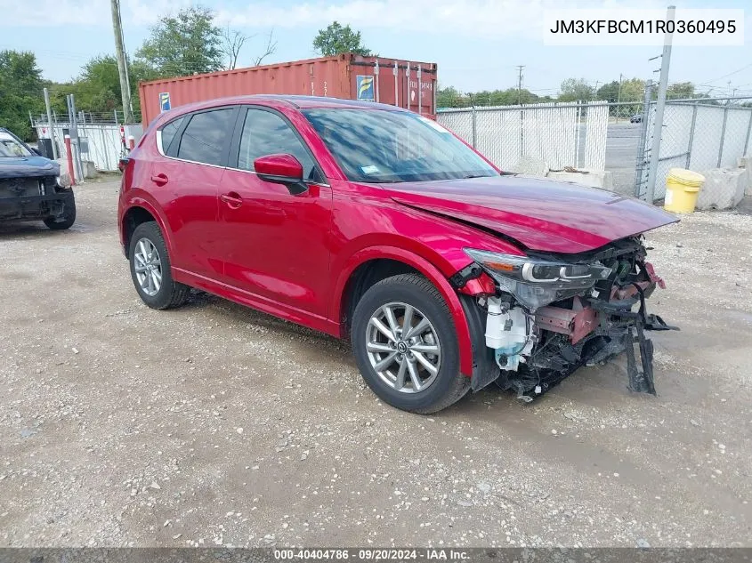 2024 Mazda Cx-5 2.5 S Preferred VIN: JM3KFBCM1R0360495 Lot: 40404786