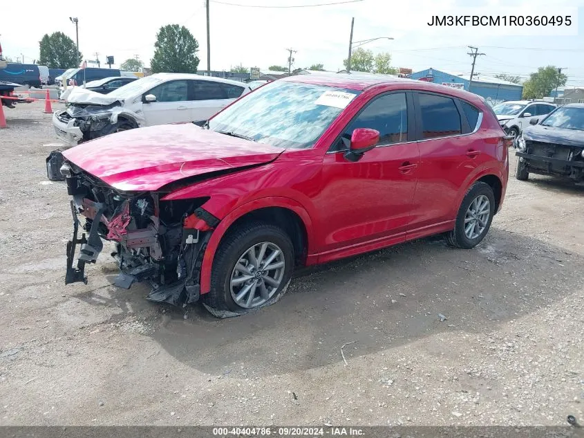 2024 Mazda Cx-5 2.5 S Preferred VIN: JM3KFBCM1R0360495 Lot: 40404786