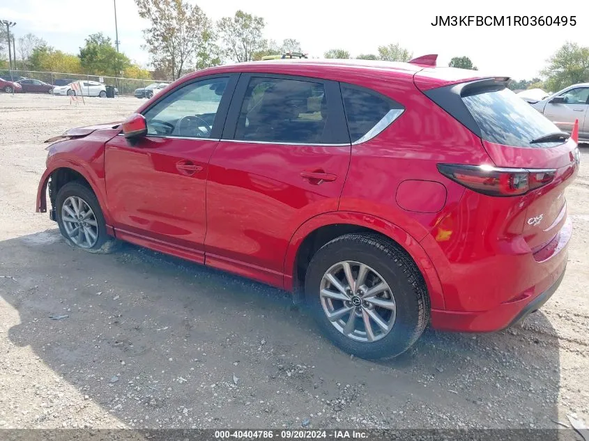 2024 Mazda Cx-5 2.5 S Preferred VIN: JM3KFBCM1R0360495 Lot: 40404786