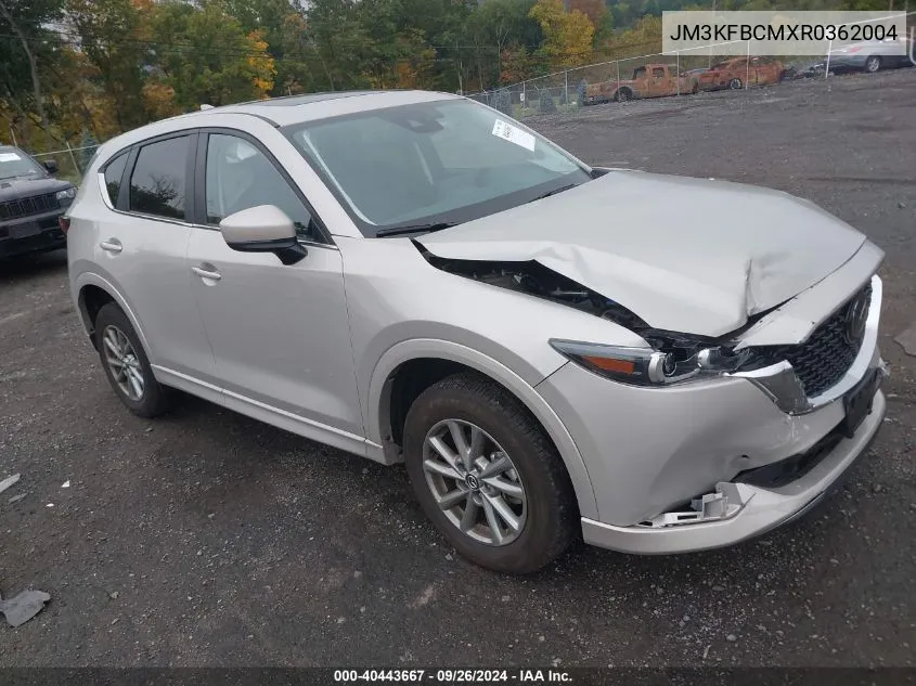 2024 Mazda Cx-5 2.5 S Preferred VIN: JM3KFBCMXR0362004 Lot: 40443667