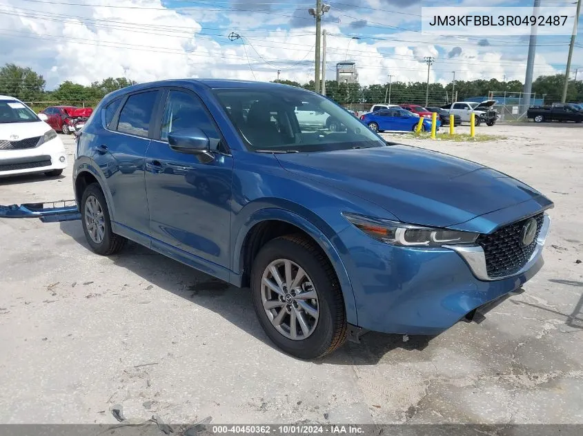 2024 Mazda Cx-5 2.5 S Select VIN: JM3KFBBL3R0492487 Lot: 40450362