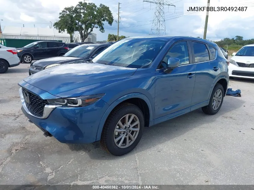 2024 Mazda Cx-5 2.5 S Select VIN: JM3KFBBL3R0492487 Lot: 40450362