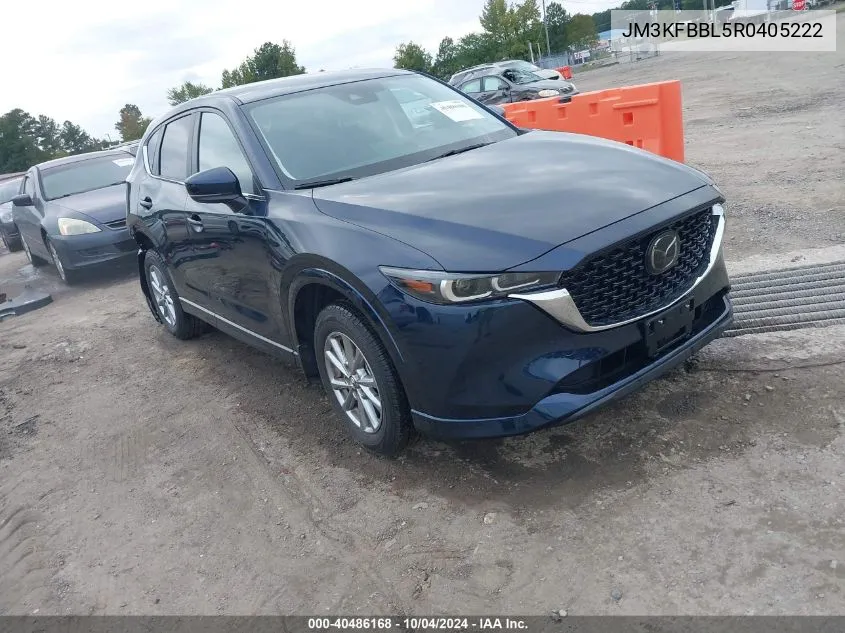 2024 Mazda Cx-5 2.5 S Select VIN: JM3KFBBL5R0405222 Lot: 40486168