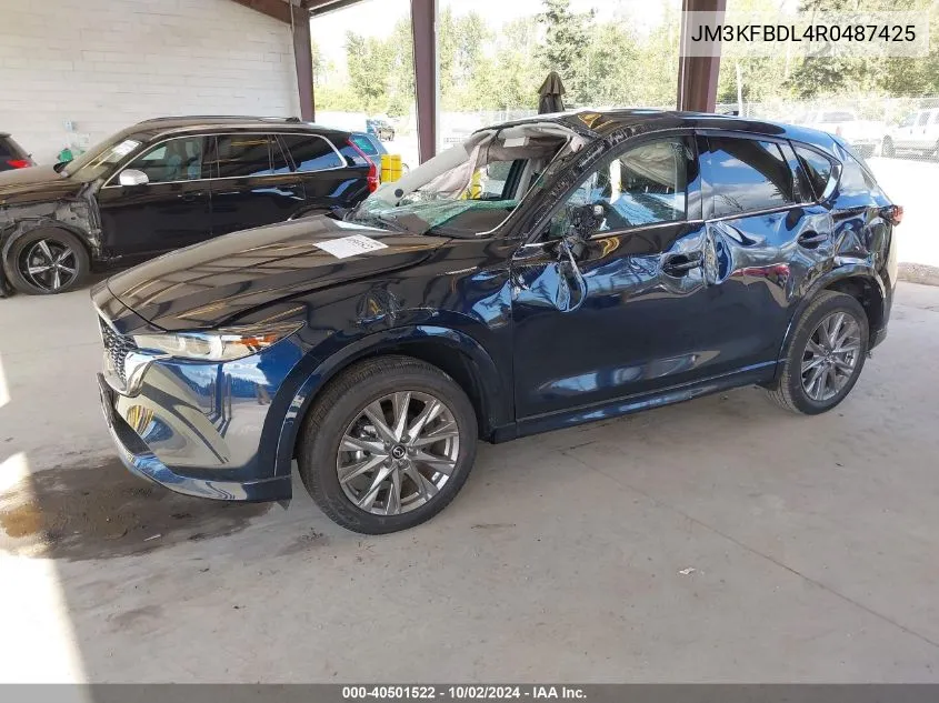 2024 Mazda Cx-5 2.5 S Premium VIN: JM3KFBDL4R0487425 Lot: 40501522